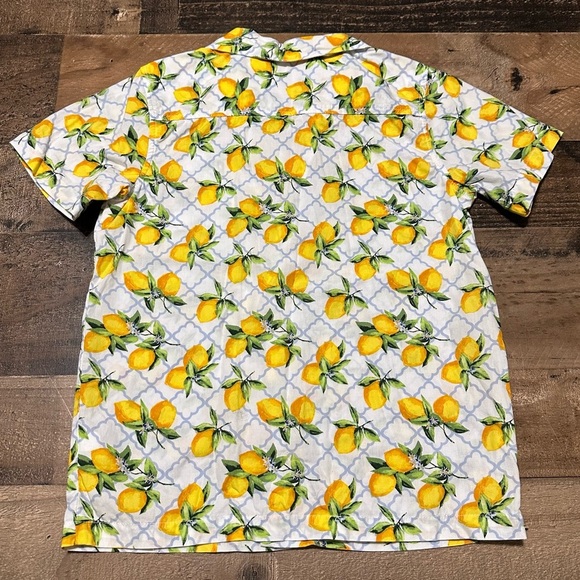 Janie and Jack Lemon Poplin Shirt - Picture 3 of 4